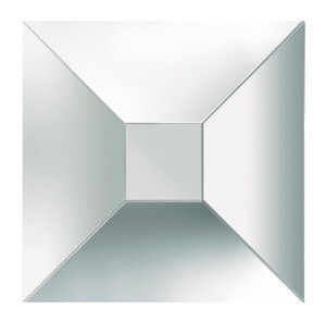 Casa Padrino Designer Spiegel 90 x 10 x H. 90 cm - Luxus Qualitt