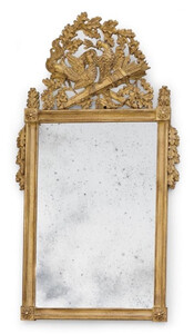 Casa Padrino Luxus Barock Spiegel Antik Gold - Prunkvoller Massivholz Barockstil Wandspiegel mit antikem Spiegelglas - Luxus Mbel im Barockstil - Handgefertigte Barock Mbel - Made in Italy