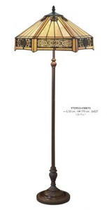 Casa Padrino Tiffany Stehleuchte Hhe 170 cm, Durchmesser 53 cm Leuchte Lampe