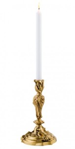 Casa Padrino Luxus Kerzenstnder Antikstil Gold - Kerzenhalter