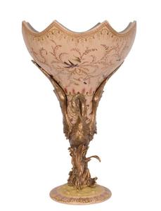 Casa Padrino Porzellan Vase Durchmesser 36 x H. 54,1 cm - Luxus Edition