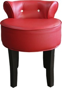 Casa Padrino Designer Hocker Boston Schwarz/Schwarz mit Bling Bling Steinen -  Barock Schminktisch Stuhl