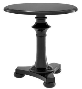 Casa Padrino Luxus Designer Tisch / Beistelltisch Schwarz 65 x H. 65 cm - Limited Edition