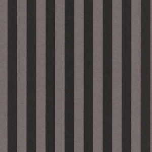 Casa Padrino Barock Textiltapete Schwarz / Grau 10,05 x 0,53 m - Barock Tapete mit Streifen