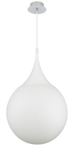 Casa Padrino LED Hngeleuchte Silber / Wei  40 x H. 150 cm - Pendelleuchte mit Mattglas Lampenschirm