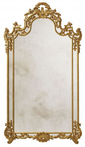 Casa Padrino Luxus Barock Spiegel Antik Gold - Riesiger italienischer Barockstil Wandspiegel mit antikem Spiegelglas - Luxus Mbel im Barockstil - Luxus Qualitt - Made in Italy