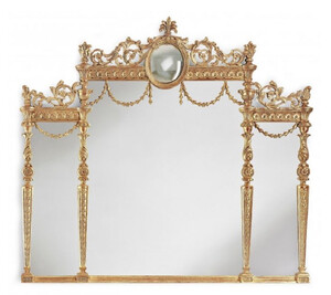 Casa Padrino Luxus Barock Spiegel Gold - Italienischer Barockstil Wandspiegel - Prunkvolle Luxus Mbel im Barockstil - Barock Mbel - Luxus Qualitt - Made in Italy