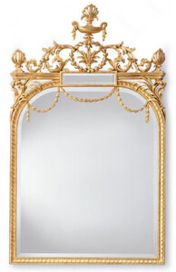 Casa Padrino Luxus Barock Spiegel Gold - Italienischer Barockstil Massivholz Wandspiegel - Luxus Mbel im Barockstil - Prunkvolle Barock Mbel - Made in Italy - Luxus Barock Interior