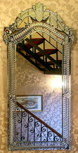 Casa Padrino Luxus Barock Spiegel - Prunkvoller Wandspiegel im Venezianischen Stil - Hotel Mbel - Schloss Mbel - Barock Mbel - Luxus Mbel im Barockstil - Made in Italy