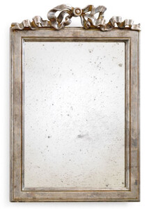 Casa Padrino Luxus Barock Spiegel Antik Silber - Handgefertigter italienischer Barockstil Wandspiegel mit antikem Spiegelglas - Luxus Mbel im Barockstil - Luxus Qualitt - Made in Italy