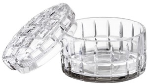 Casa Padrino Luxus Glasschale mit Deckel  15 x H. 11 cm - Runde Deko Schale aus mundgeblasenem Glas