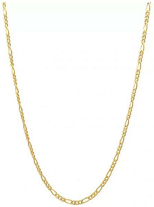 Casa Padrino Luxus Herren Halskette - Handgefertigte 19,2 Karat Gold Kette - Hochwertiger Herrenschmuck - Luxus Kollektion