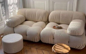 Casa Padrino Luxus 2er Sofa Beige 180 x 90 x H. 68 - Wohnzimmer Sofa - Wohnzimmer Mbel - Luxus Mbel - Luxus Einrichtung