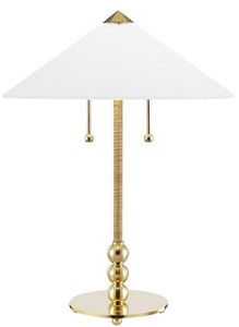 Casa Padrino Luxus Tischleuchte Antik Messing / Wei  45,7 x H. 61 cm - Tischlampe mit rundem Glas Lampenschirm