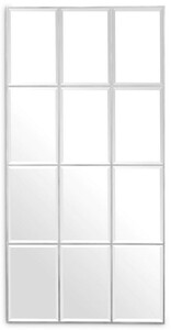 Casa Padrino Luxus Wandspiegel Silber 78,5 x H. 215,5 cm - Rechteckiger Wohnzimmer Spiegel - Schlafzimmer Spiegel - Garderoben Spiegel - Luxus Mbel - Luxus Einrichtung