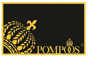 Pomps by Casa Padrino Luxus Designer Fumatte von Harald Glckler Krone Schwarz / Gold 80 x 50 cm - Luxus Deko Accessoires