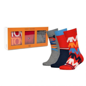 Tommy Hilfiger Unisex Children Socken Geschenkbox 3 Paar Gift Box 494006001