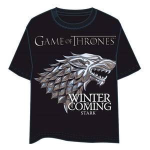 Game of Thrones - Tshirt, Logo Haus Stark Gr.S