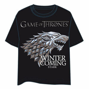 Game of Thrones - Tshirt, Logo Haus Stark Gr.L