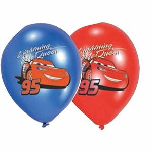 Disney Cars - 6 Latex Luftballons 27cm