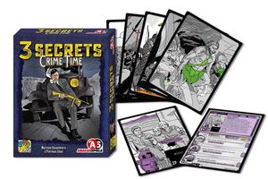 3 Secrets: Crime Time - Kartenspiel