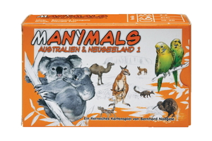 Manimals Australien - Kartenspiel - Adlung 00243