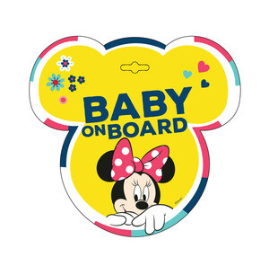 Disney Minnie Mouse Baby-on-board-Aufkleber