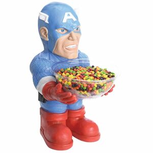 Rubies Offizielle Marvel Captain America Candy Holder / Sigkeiten Butler