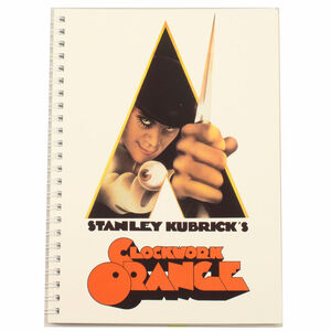 Stanley Kubricks Clockwork Orange - Notizbuch mit Spiralbindung