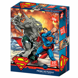 DC Comics Superman vs Doomsday Prime 3D Puzzle 300 Teile