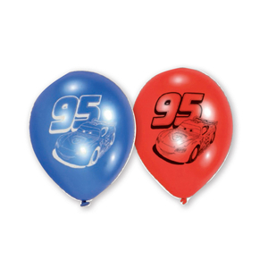 Disney Cars - 6 Latexballons 22,8 cm