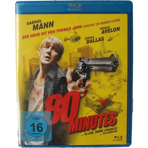 80 Minutes Blu-ray Disc Gabriel Mann Joshua Dallas Natalia Avelon OVP + NEU