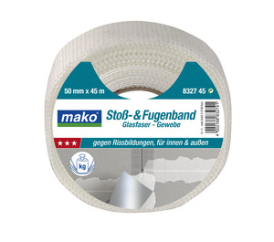 Mako Sto- & Fugenband, Glasfaser-Gewebe, KOMFORT-Line