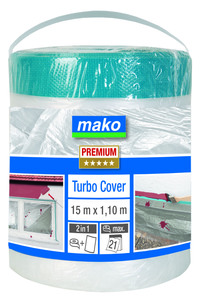 Mako Turbo Cover-Abdeckfolie auen, PREMIUM-Line