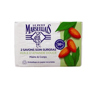 Le Petit Marseillais Seife mit sem Mandell  2x100 Gramm aus Frankreich