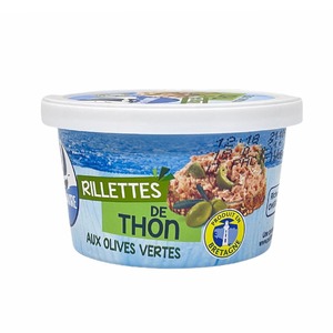 Petit Navire Rillettes de Thon Recette aux Olives Vertes: Kstliche Thunfischpaste mit grnen Oliven - 125g