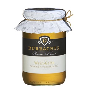 Durbacher Clevner Wein-Gelee (wei) - Feine Delikatesse aus der Region, 400g
