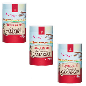 Le Saunier de Camargue Fleur de Sel 3 x 1000g - Premium Meersalz fr Gourmets
