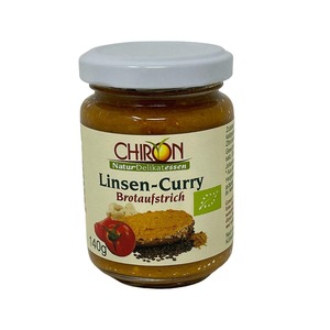 CHIRON Naturdelikatessen Bio Linsen-Curry Brotaufstrich kbA 140 g