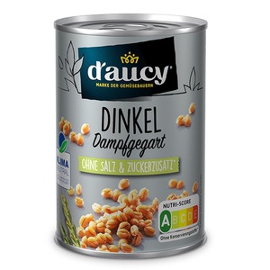 daucy Dinkel, 110g Dose, Salz- & zuckerfrei, ohne Konservierungsstoffe