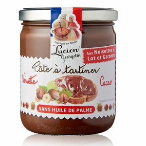 Lucien Georgelin Kakao-Haselnuss-Aufstrich ohne Palml - Franzsische Delikatesse