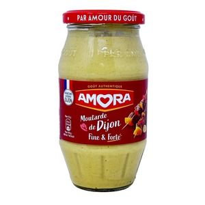 Amora Dijon Senf Fine et Forte 430g: Franzsischer Genuss mit krftiger Wrze
