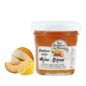 Les Confitures du Climont Melonen-Zitronen Konfitre extra 50g handwerklich hergestellt