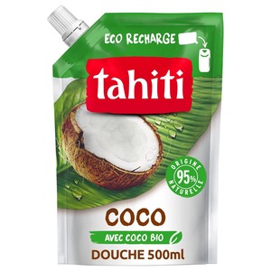 Tahiti - Coco Kokos Duschgel Nachfllbeutel 500 ml - Tropisches Duscherlebnis