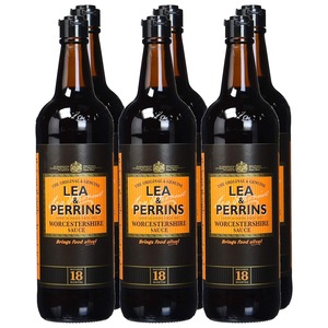 Authentischer Geschmack: Lea & Perrins Worcestershire Sauce 6er-Pack, 568ml - Fr unverwechselbare Aromen!