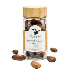 Vanissa Gerstete Kakaobohnen aus Peru - Exotische Schokoladendelikatesse, 100% natrlich, 200g