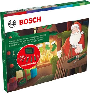 Bosch Adventskalender 2023 mit Handwerkzeugen 28-teilig