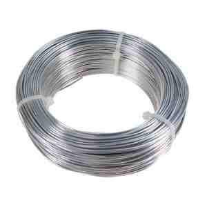1kg Aluminiumdraht 2mm (ca. 120m) Aludraht Alu Draht Nasendraht silber weich