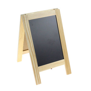 Tafel Staffelei Aufsteller 25x15cm Holz Platzkarte Mentafel Blackboard beschriftbar