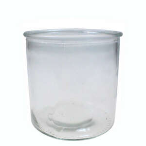 Windlicht Glas Zylinder 12cm H12cm Kerzenglas Teelichtglas